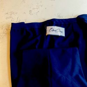 Woman’s pants/Slacks, Dark Blue, “Bend Over” size 32W. Brand New with Tags